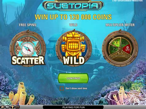 Subtopia Slot Review – A Underwater Adventure.